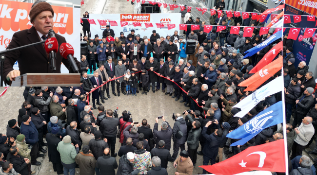 Bir Halk Pazarı da Aşkale'ye...