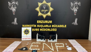 Erzurum'da uyuşturucu operasyonu
