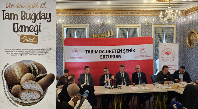 Erzurum tarımda 2025 yılı değerlendirmesi ve 2026 vizyonu