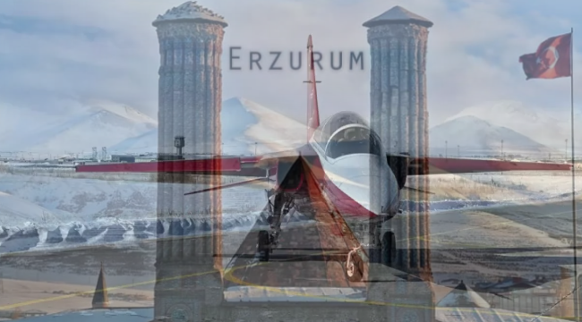 HÜRJET'in Erzurum semalarında soğuk hava testi