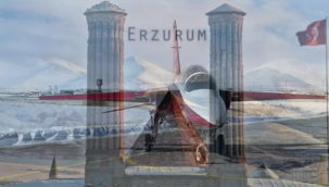 HÜRJET'in Erzurum semalarında soğuk hava testi