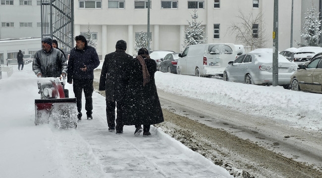 Kar ve fırtına yolda...