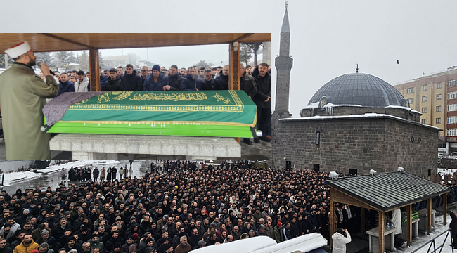 Ülkühan Öğretmen, gözyaşları arasında dualarla uğurlandı...