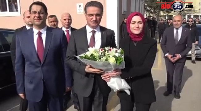 Erzurum'a atanan Vali Aydın Baruş göreve başladı