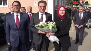 Erzurum'a atanan Vali Aydın Baruş göreve başladı