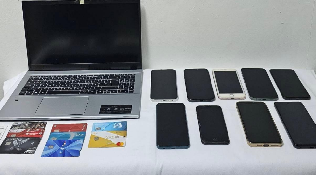 Erzurum'da siber dolandırıcılar yakayı ele verdi