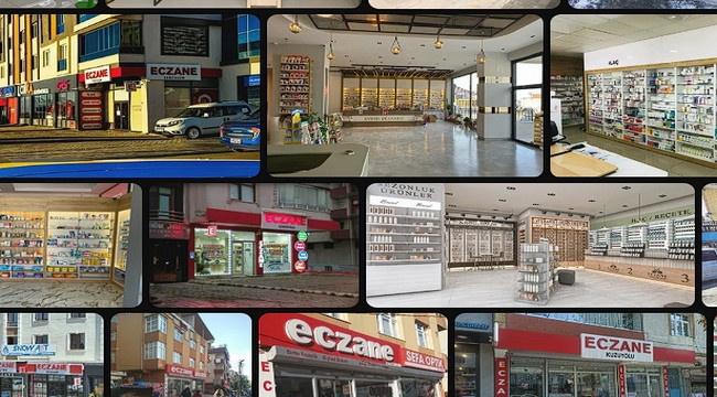 Erzurum'daki Eczaneler Ramazan'da...