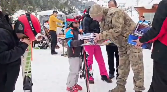 Şehit ve Gazi Çocukları Palandöken'de Unutulmaz Bir Gün