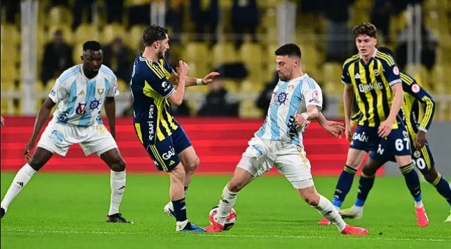 Ziraat Kupası'nda; Fenerbahçe: 3 - Erzurumspor FK: 1