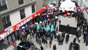 Erzurum'da halk pazarlarının 14'üncü şubesi Mumcu'da açıldı