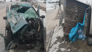 Pasinler yolunda trafik kazası; 1'i ağır 3 yaralı