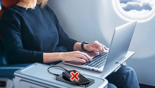 Uçuşlarda taşınabilir şarj cihazı kullanımı yasak