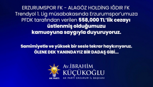 "Cezayı biz ödeyeceğiz"