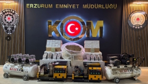 Depoyu sigara imalathanesine dönüştürmüş