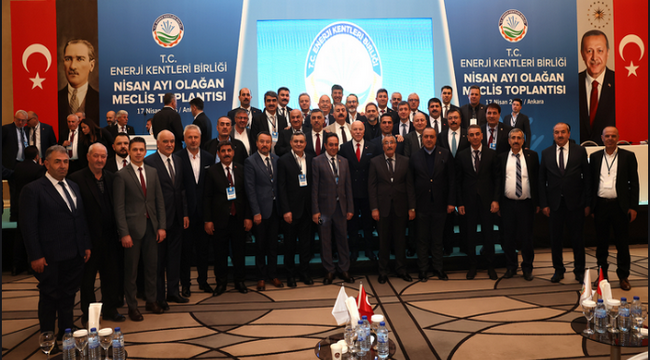 Enerji Kentler Birliği Başkanı Sekmen, güven tazeledi