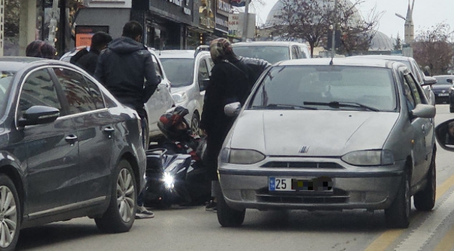 Motokurye son anda kurtuldu