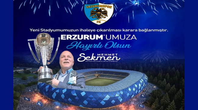 Yeni stadyum ihaleye çıkıyor