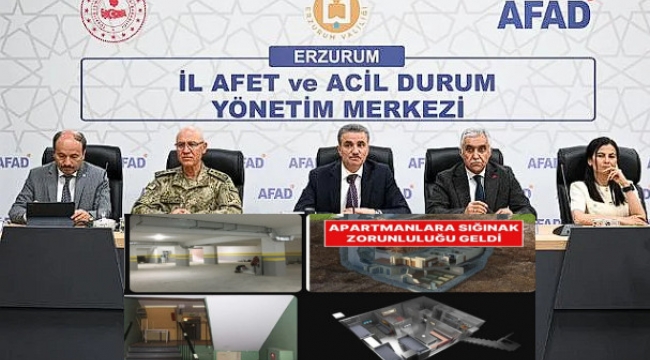 Erzurum'da masaya yatırıldı...