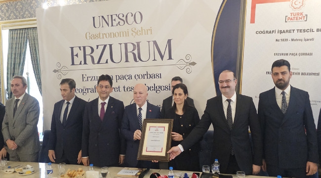 Erzurum'un "Paça Çorbası" artık tescilli