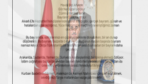 Vali Baruş'tan Kurban Bayramı mesajı