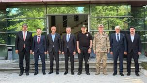 Aşkale Çimento'ya protokol ziyareti