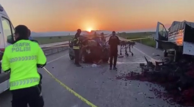 Aşkale'de trafik kazası: 3 ölü, 3 yaralı