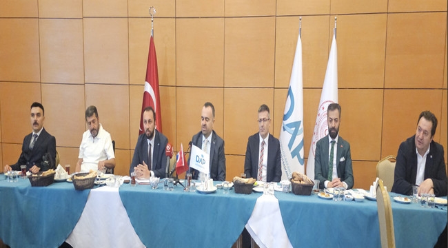 DAP Başkanı Güray: "Sahada proje üreten bir kurum olmayı hedefliyoruz"
