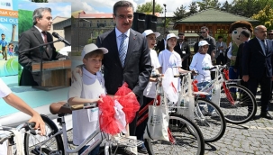 "Dumansız bir dünya bırak çocuğuna, bisikleti de bizden olsun!"