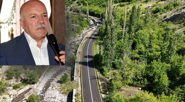 Sekmen: "Şehrimizin dört bir yanını asfaltla kaplıyoruz"