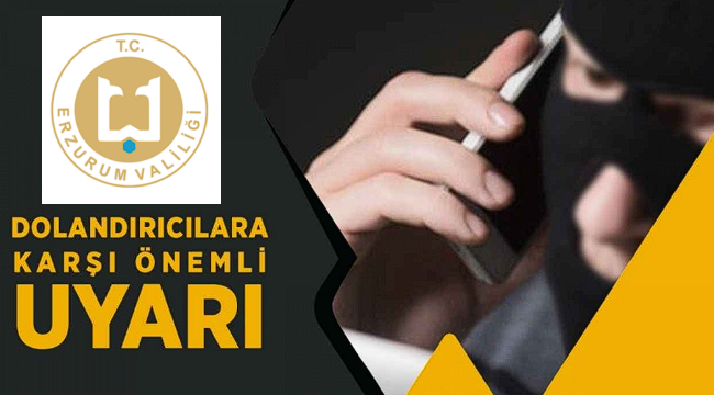 "Kamu kurumları asla para talep etmez, kişisel bilgilerinizi paylaşmayın"
