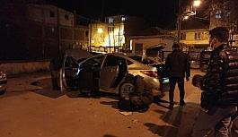 30 kilometre takip edilen araçtan silah ve uyuşturucu çıktı