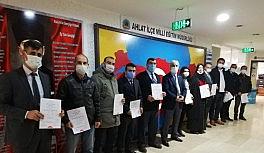 Ahlat'taki okullara 'Okulumuz Temiz' belgesi