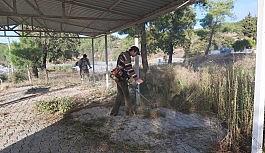 Alanya'da bir yılda 215 mezarlığa bakım yapıldı