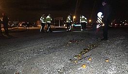 Aldığı portakalları evine götüremeden kazada öldü