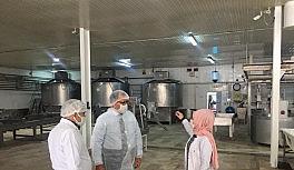 Altıntaş, Süt İşletmeleri'nde incelemelerde bulundu