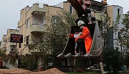 Antalya itfaiyesi, 24 saatte 354 su baskını olayına müdahale etti