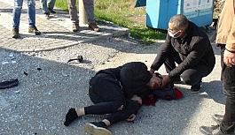 Antalya'da feci motosiklet kazası: 1 yaralı