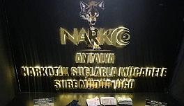 Antalya'da uyuşturucu operasyonu: 1 tutuklama