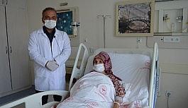 Baş ağrısı şikayetiyle gitti, beyninde 4.5 santim tümör çıktı