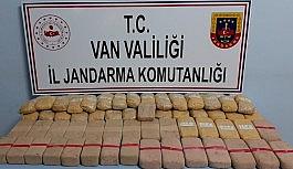 Başkale'de 48 kilogram eroin ele geçirildi