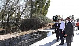 Başkan Altay: "İlçelerimize 2020'de 380 kilometre yol yaptık"