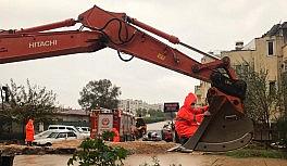 Başkan Böcek: "Afeti en zararla atlatmak için çalışıyoruz"