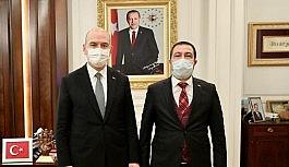 Başkan Kahraman'dan Bakan Soylu ve Orgeneral Çetin'e ziyaret