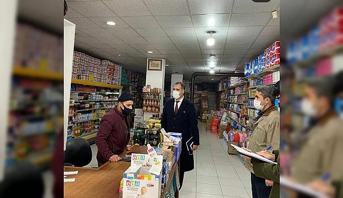 Başkan Kaya, ilçe esnafını ziyaret etti