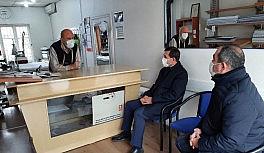 Başkan Kılca'dan esnaf ziyareti