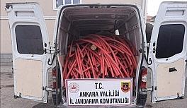 Başkent'te kablo hırsızına geçit yok