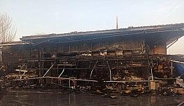 Başkent'teki yangının boyutu gün ağarınca ortaya çıktı