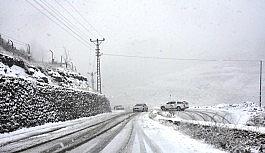 Bitlis'te kar yağışı