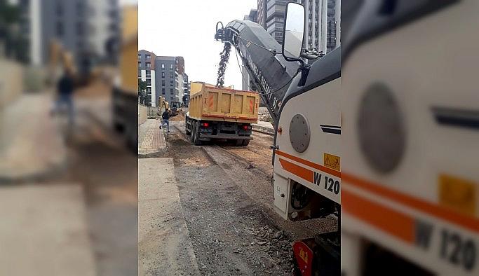 Bozulan yollara anında müdahale