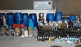 Bursa'da jandarmadan yılbaşı öncesi kaçak içki operasyonu